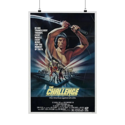 THE CHALLENGE 1982 - Paper Movie Poster 16″ x 24″ Matte - The Sticker Space
