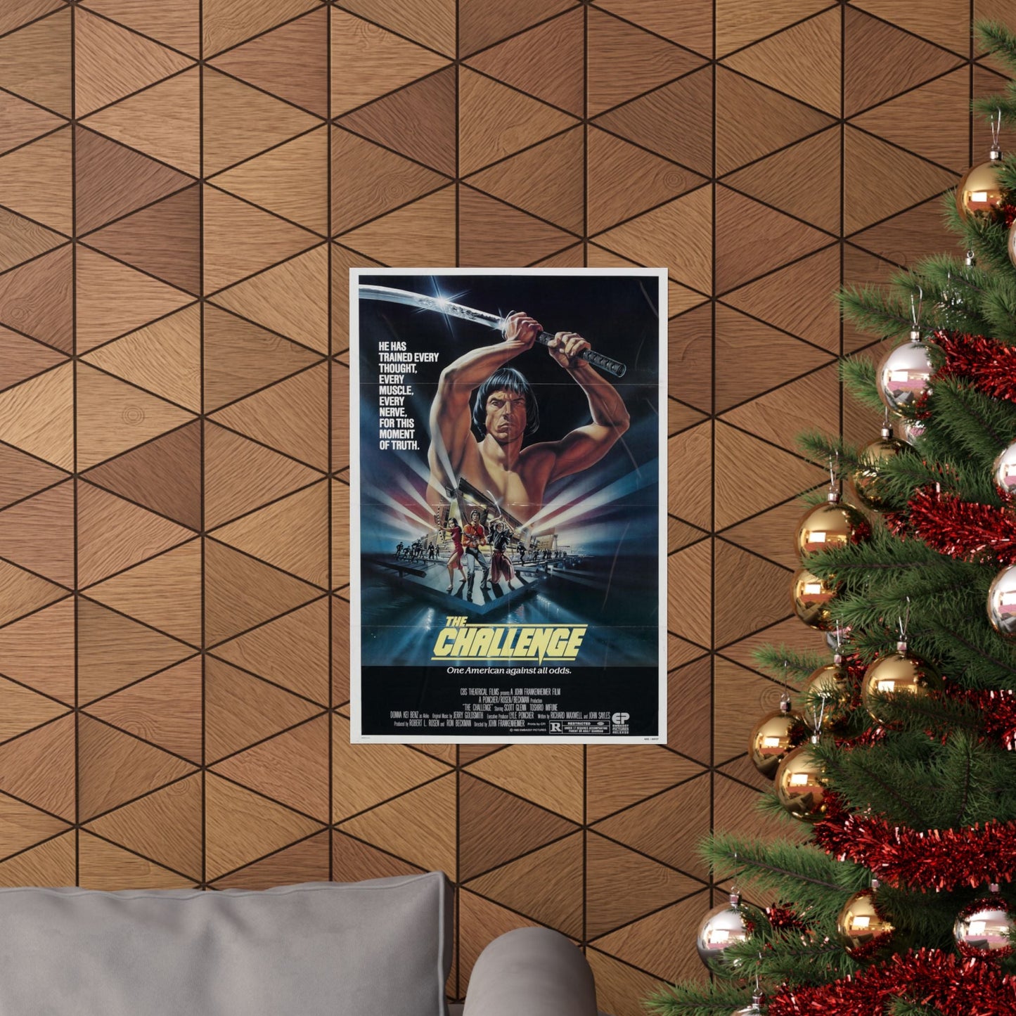 THE CHALLENGE 1982 - Paper Movie Poster-The Sticker Space