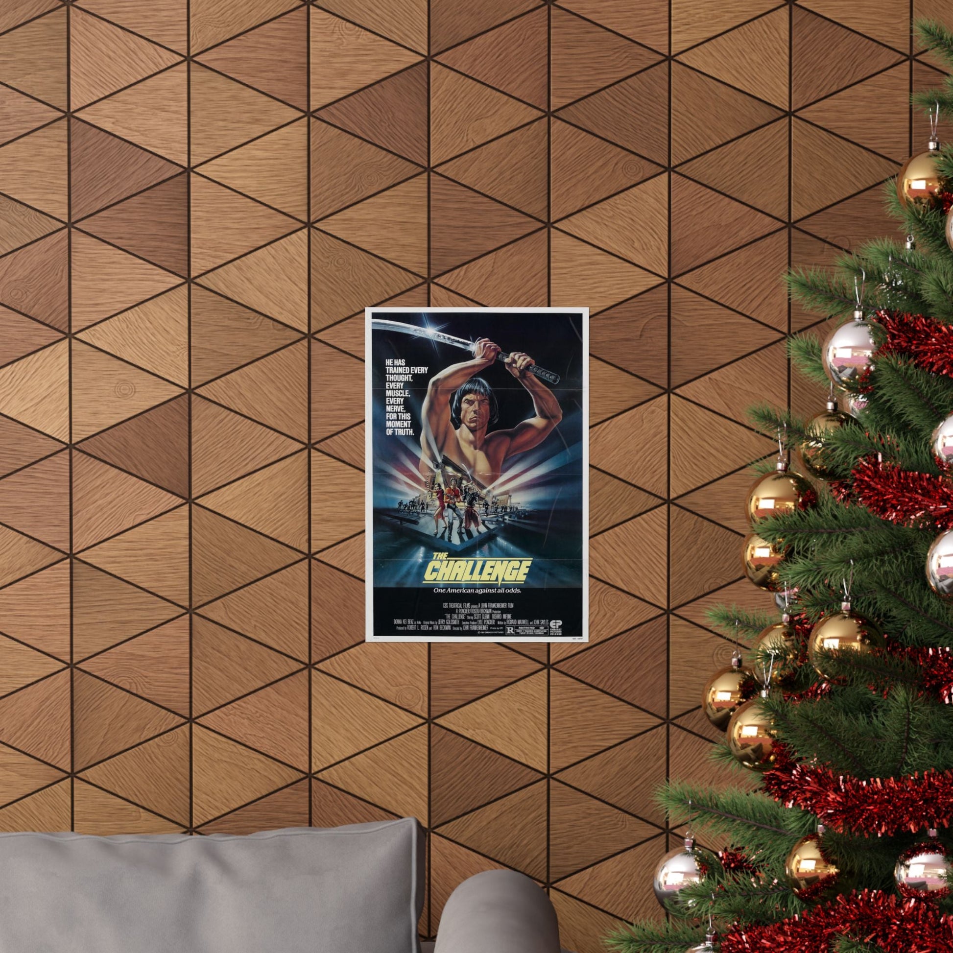 THE CHALLENGE 1982 - Paper Movie Poster-The Sticker Space