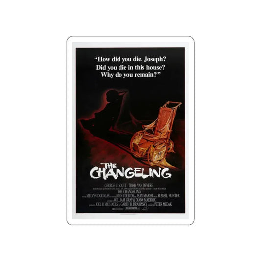 THE CHANGELING 1980 Movie Poster STICKER Vinyl Die-Cut Decal 2 Inch - The Sticker Space