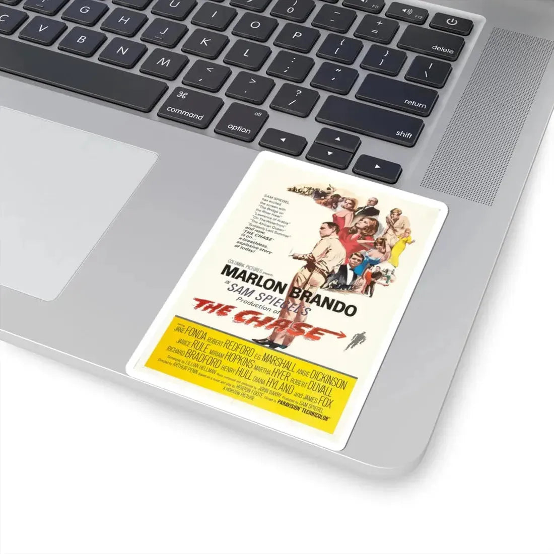 The Chase 1966 Movie Poster - STICKER Vinyl Kiss-Cut Decal - The Sticker Space