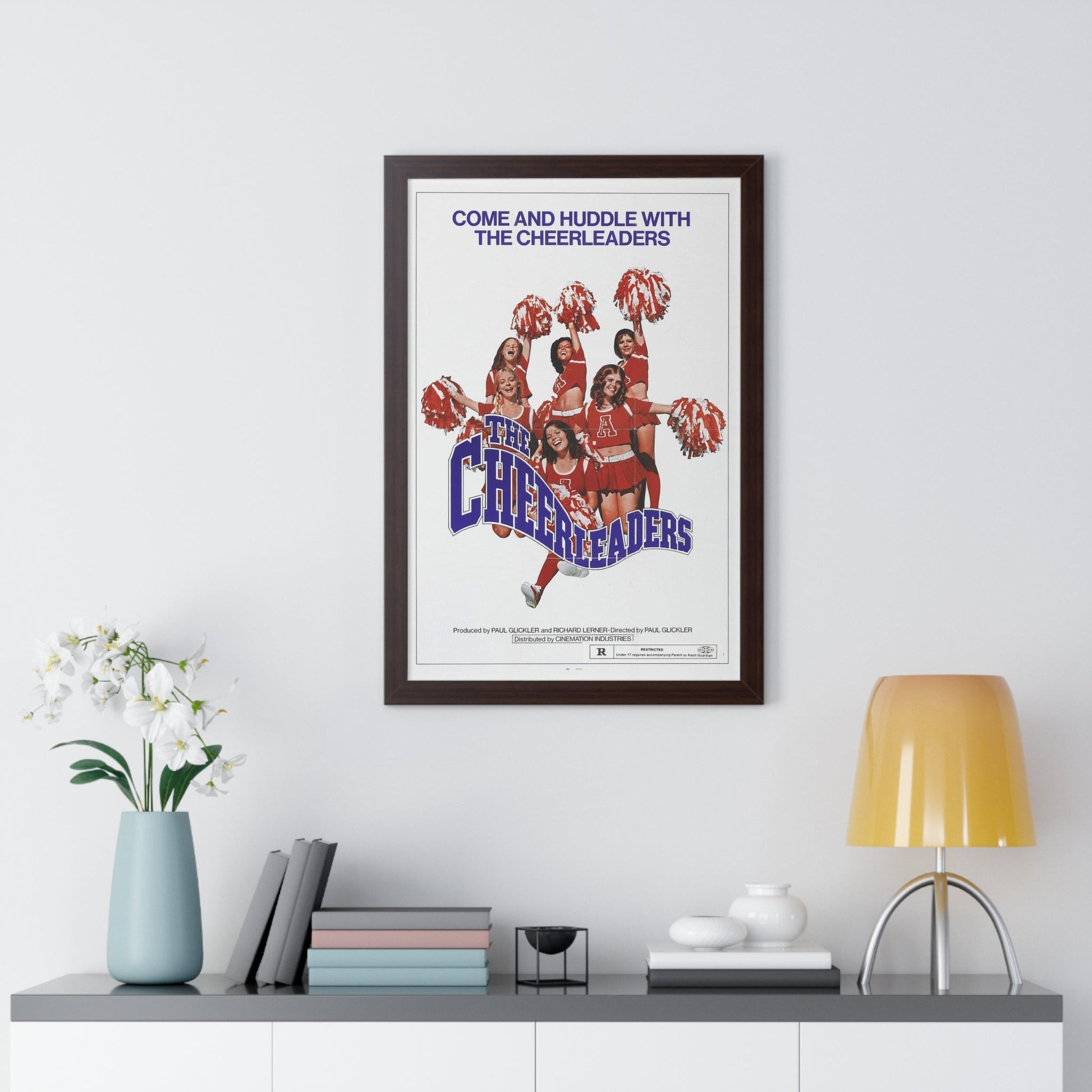 THE CHEERLEADERS 1973 - Framed Movie Poster-The Sticker Space