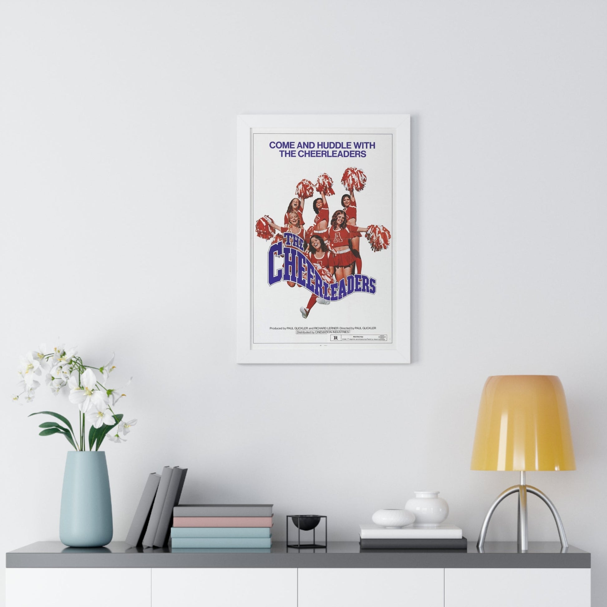 THE CHEERLEADERS 1973 - Framed Movie Poster-The Sticker Space