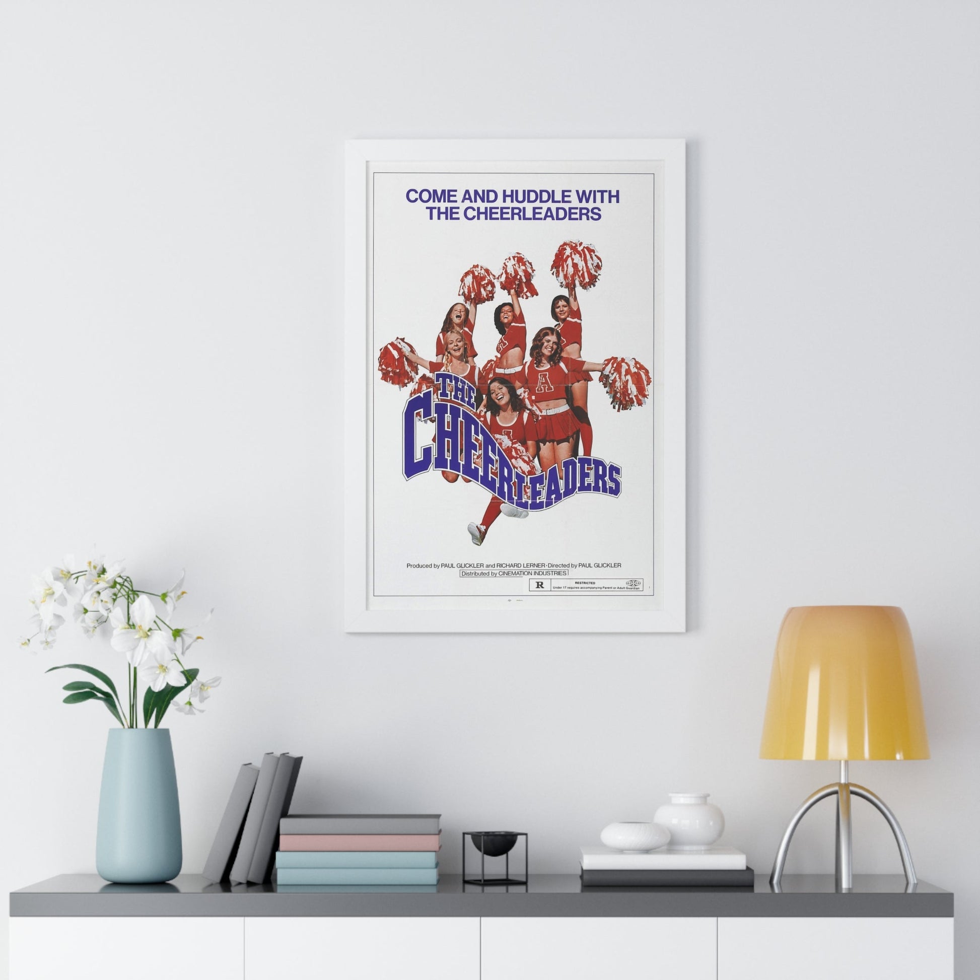 THE CHEERLEADERS 1973 - Framed Movie Poster-The Sticker Space