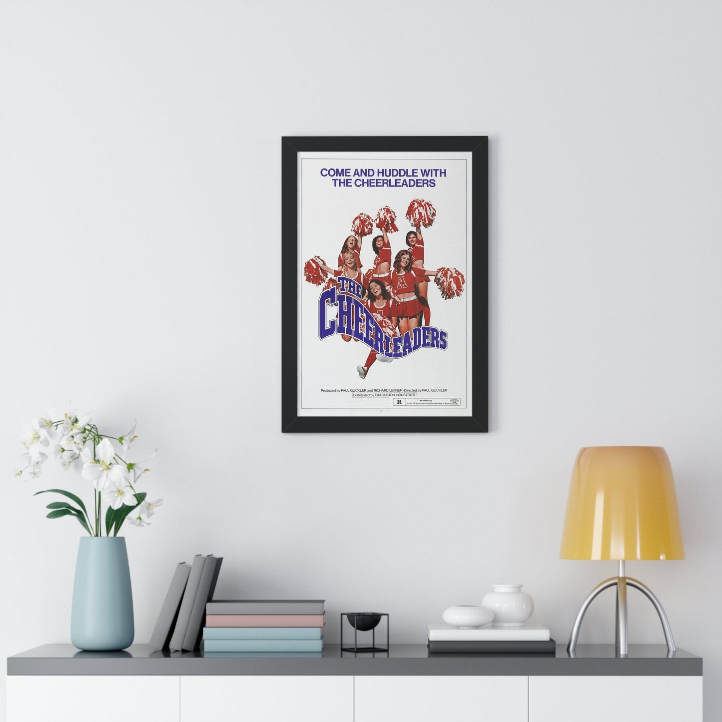 THE CHEERLEADERS 1973 - Framed Movie Poster-The Sticker Space