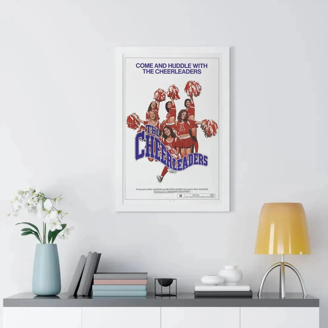 THE CHEERLEADERS 1973 - Framed Movie Poster - The Sticker Space