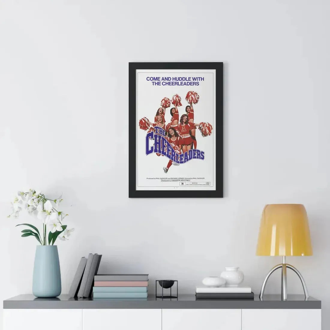 THE CHEERLEADERS 1973 - Framed Movie Poster - The Sticker Space