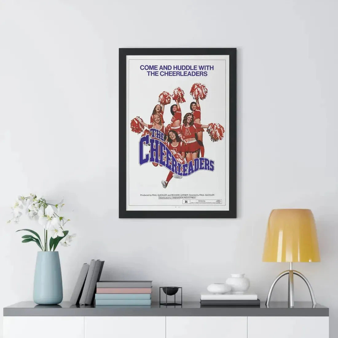THE CHEERLEADERS 1973 - Framed Movie Poster - The Sticker Space