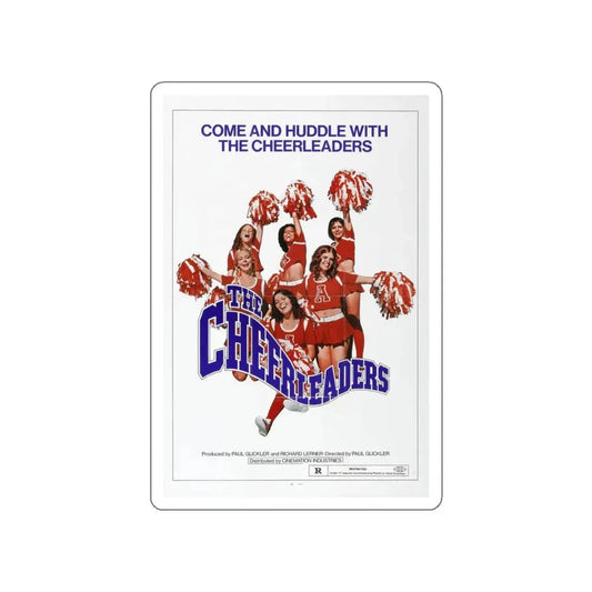 THE CHEERLEADERS 1973 Movie Poster STICKER Vinyl Die-Cut Decal 6 Inch - The Sticker Space