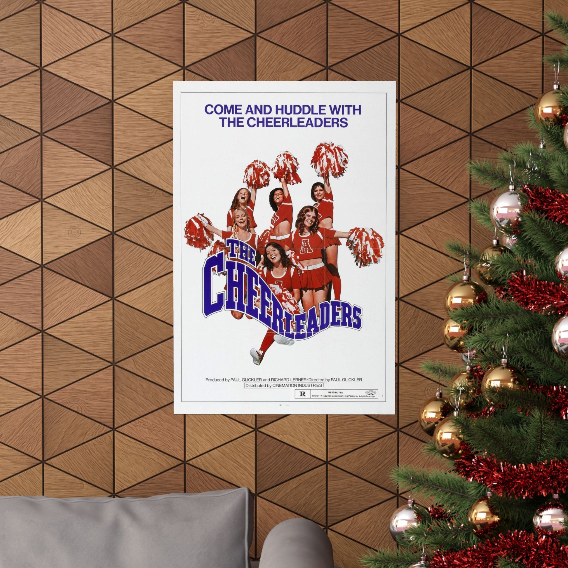 THE CHEERLEADERS 1973 - Paper Movie Poster-The Sticker Space