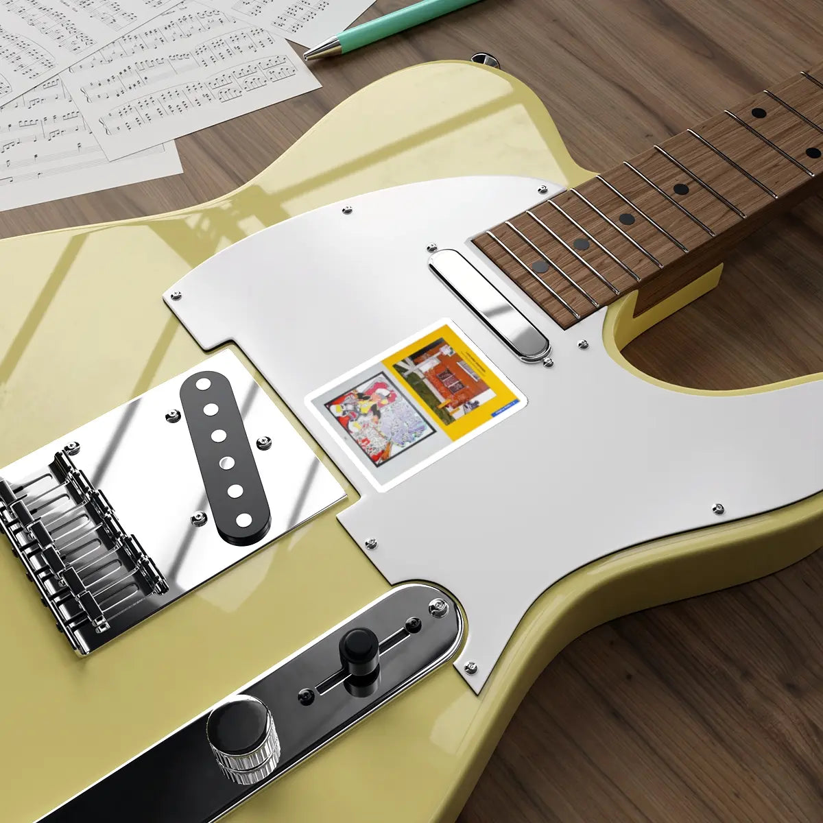 SKU:40719455579003912674 Sticker types:White Shape:Die-Cut Sizes:3" × 3"