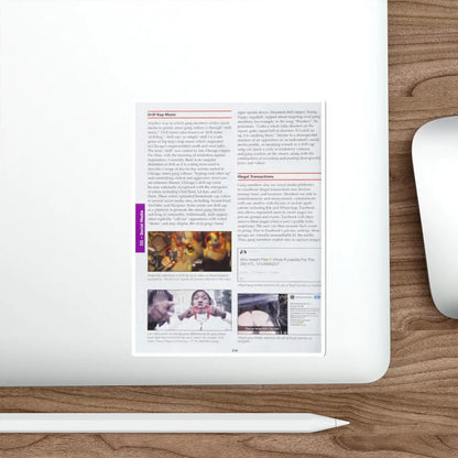 SKU:10531933191507613168 Sticker types:White Shape:Die-Cut Sizes:5" × 5"