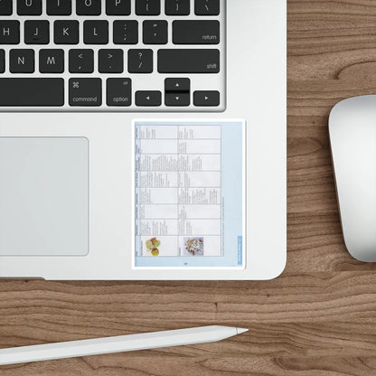 SKU:13057725338313446510 Sticker types:White Shape:Die-Cut Sizes:4" × 4"