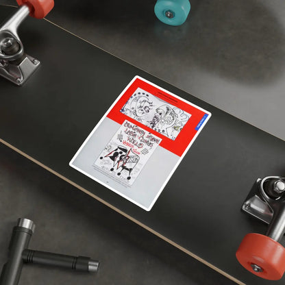 SKU:82191206499289025625 Sticker types:White Shape:Die-Cut Sizes:6" × 6"