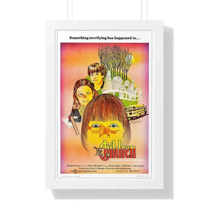 THE CHILDREN 1980 - Framed Movie Poster 16″ x 24″ White - The Sticker Space