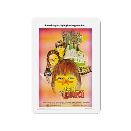 THE CHILDREN 1980 Movie Poster - Refrigerator Magnet 2 Inch Die-Cut - The Sticker Space