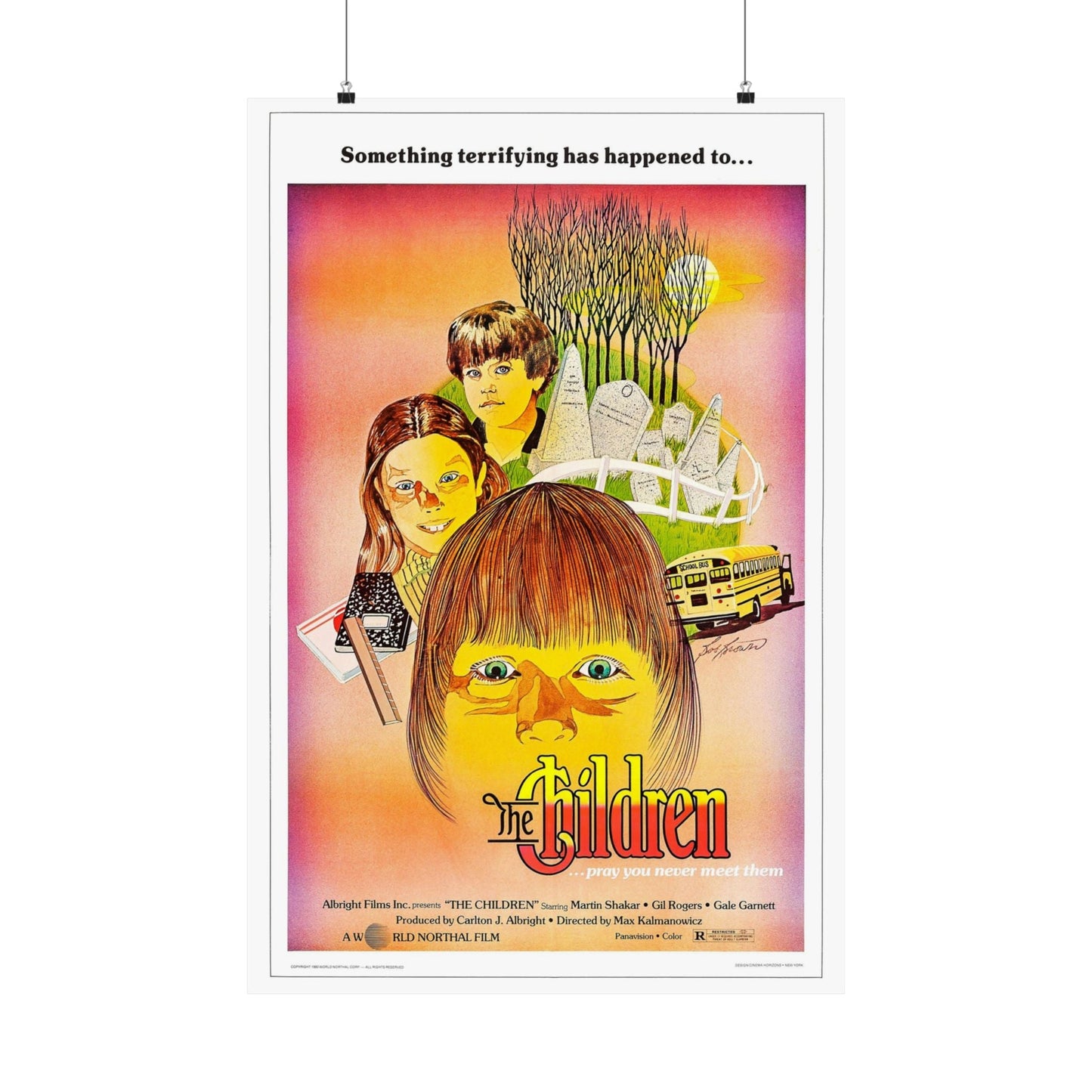 THE CHILDREN 1980 - Paper Movie Poster-24″ x 36″-The Sticker Space