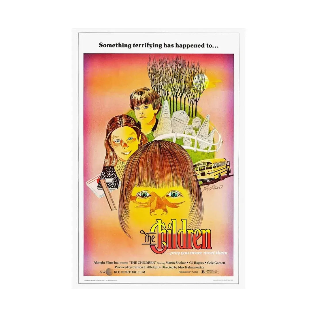 THE CHILDREN 1980 - Paper Movie Poster - The Sticker Space
