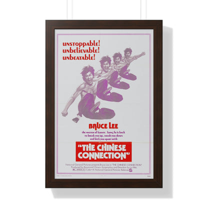 THE CHINESE CONNECTION 1972 - Framed Movie Poster-16″ x 24″-The Sticker Space