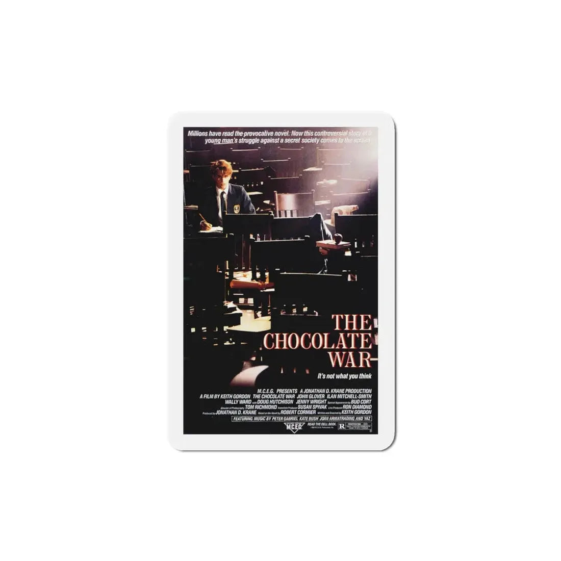 The Chocolate War 1988 Movie Poster Refrigerator Magnet 4 Inch - The Sticker Space