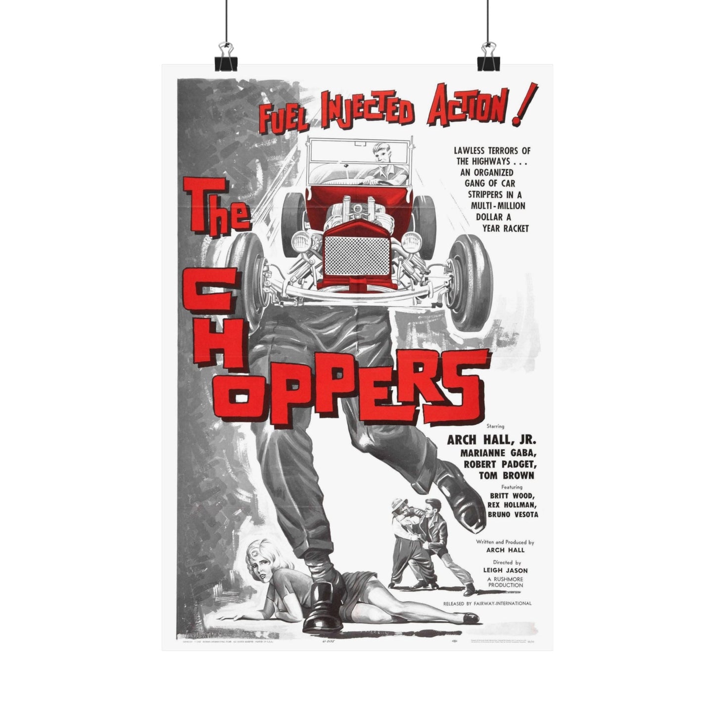 THE CHOPPERS 1961 - Paper Movie Poster-12″ x 18″-The Sticker Space