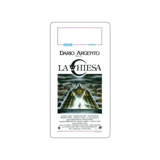 THE CHURCH (ITALIAN) 1989 Movie Poster STICKER Vinyl Die-Cut Decal 2 Inch - The Sticker Space