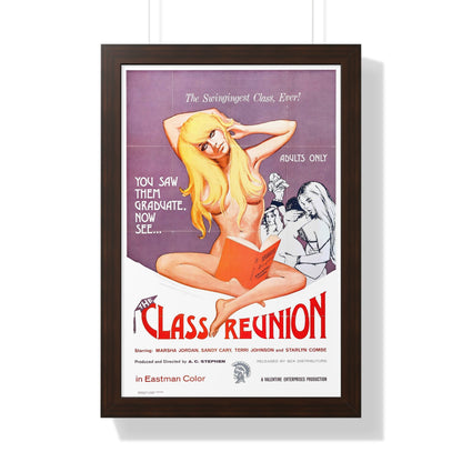 THE CLASS REUNION 1972 - Framed Movie Poster-16″ x 24″-The Sticker Space