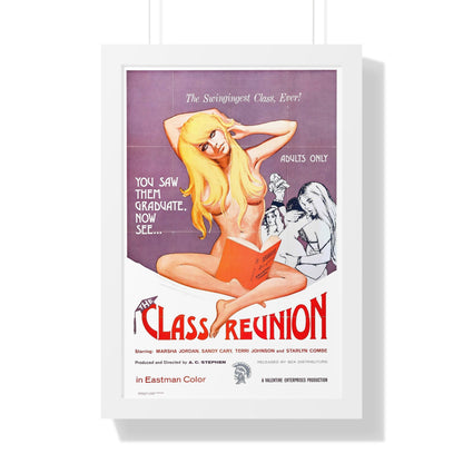 THE CLASS REUNION 1972 - Framed Movie Poster-16″ x 24″-The Sticker Space