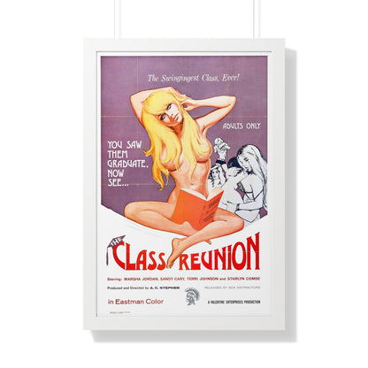 THE CLASS REUNION 1972 - Framed Movie Poster-20" x 30"-The Sticker Space