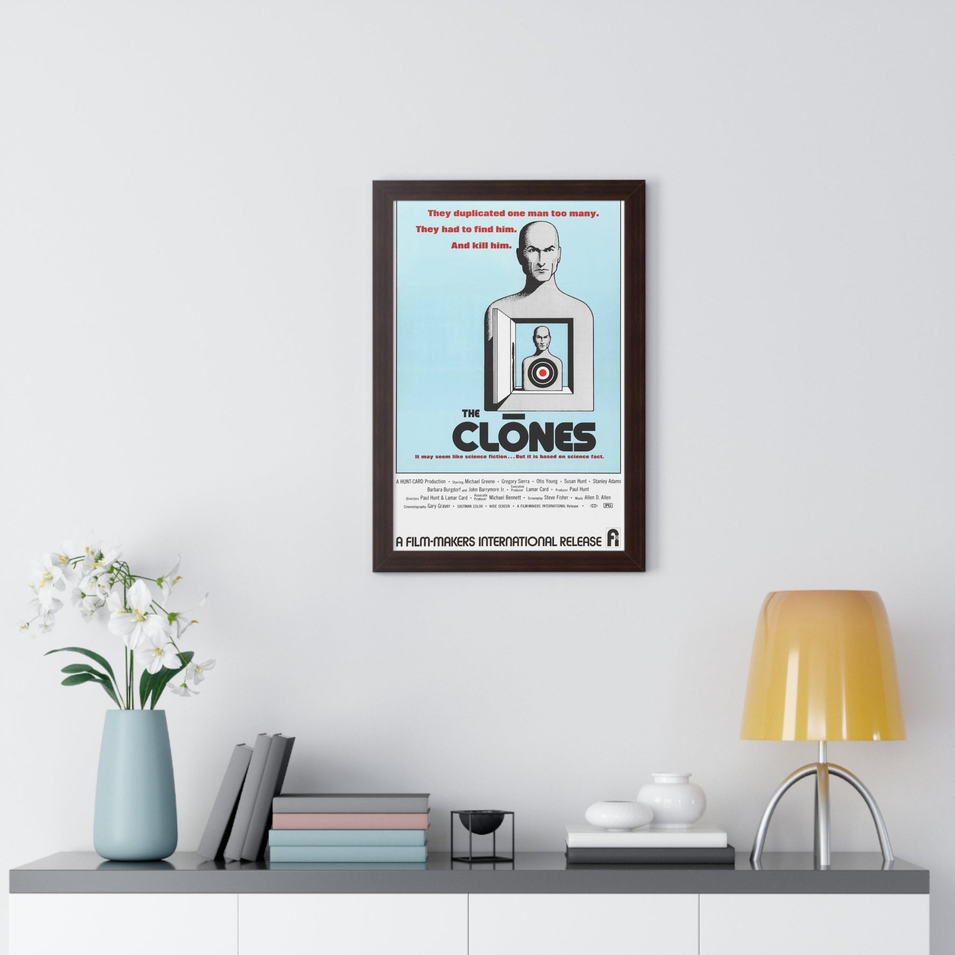 THE CLONES 1973 - Framed Movie Poster-The Sticker Space