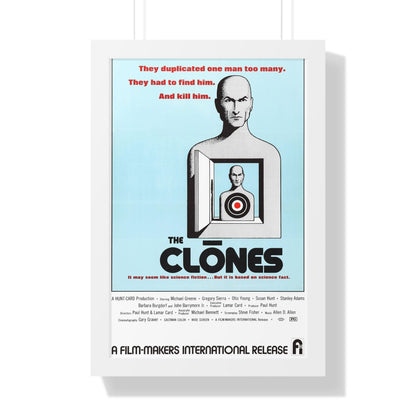 THE CLONES 1973 - Framed Movie Poster-16″ x 24″-The Sticker Space