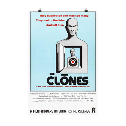 THE CLONES 1973 - Paper Movie Poster-16″ x 24″-The Sticker Space