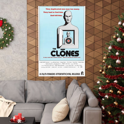 THE CLONES 1973 - Paper Movie Poster-The Sticker Space