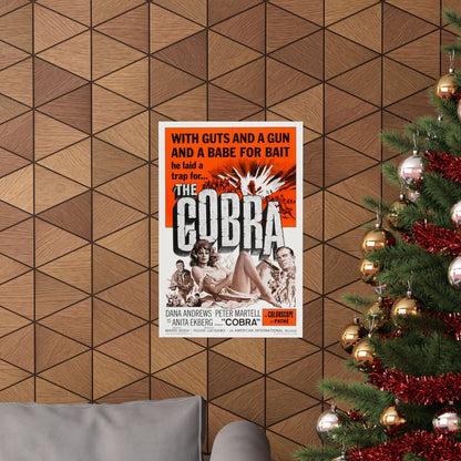 THE COBRA 1986 - Paper Movie Poster-The Sticker Space