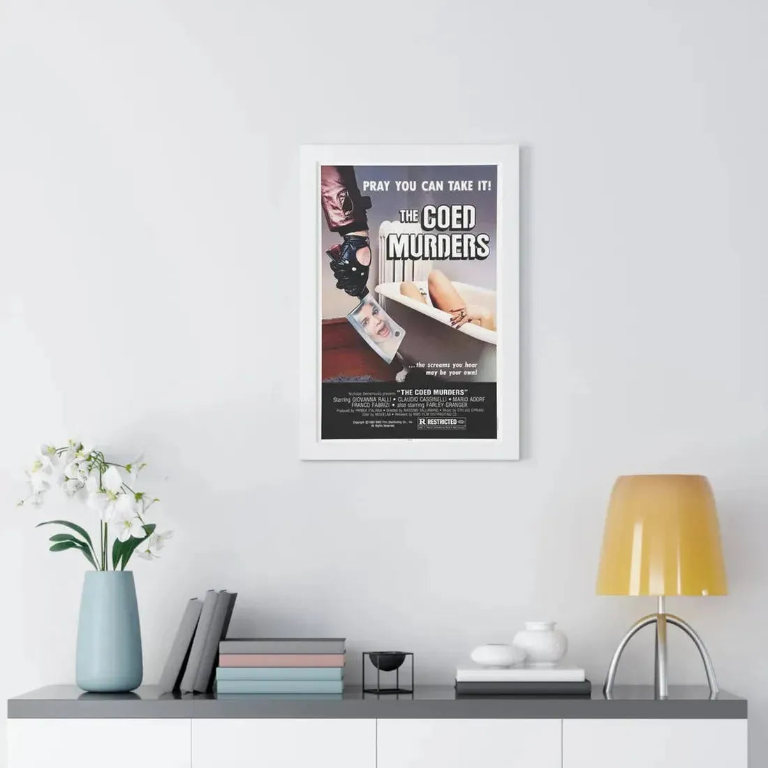 THE COED MURDERS 1974 - Framed Movie Poster - The Sticker Space