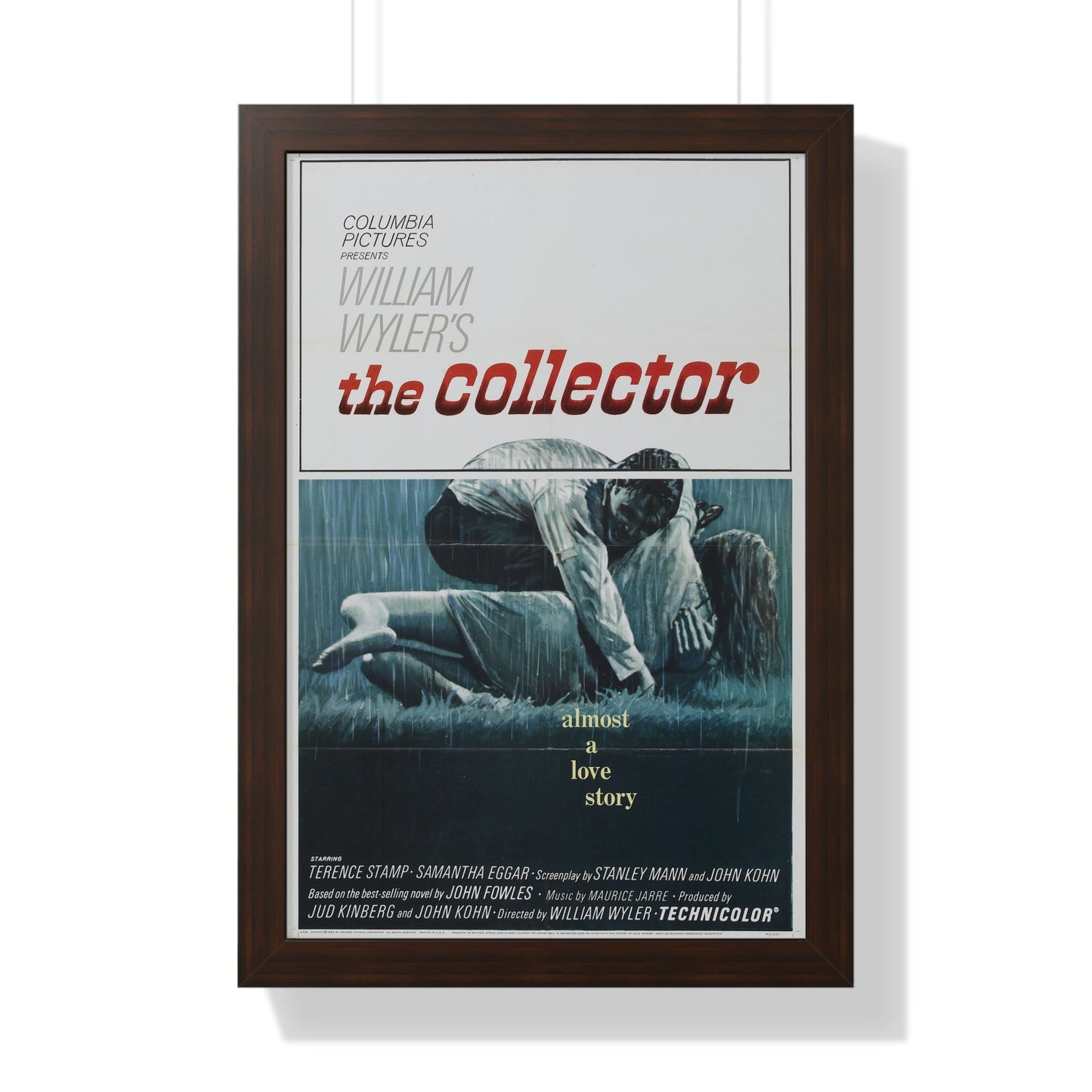 THE COLLECTOR 1965 - Framed Movie Poster-16″ x 24″-The Sticker Space