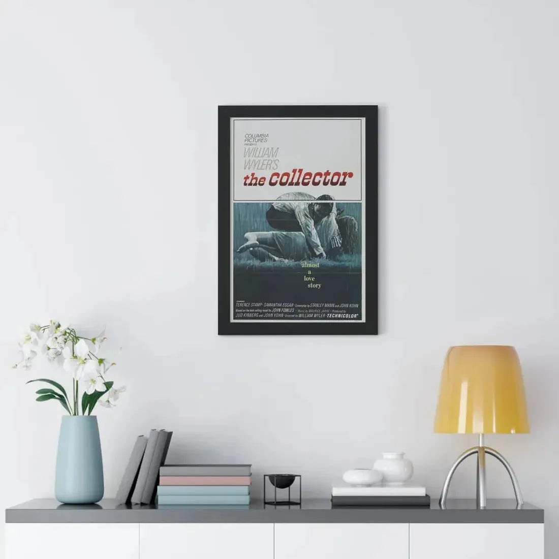 THE COLLECTOR 1965 - Framed Movie Poster - The Sticker Space