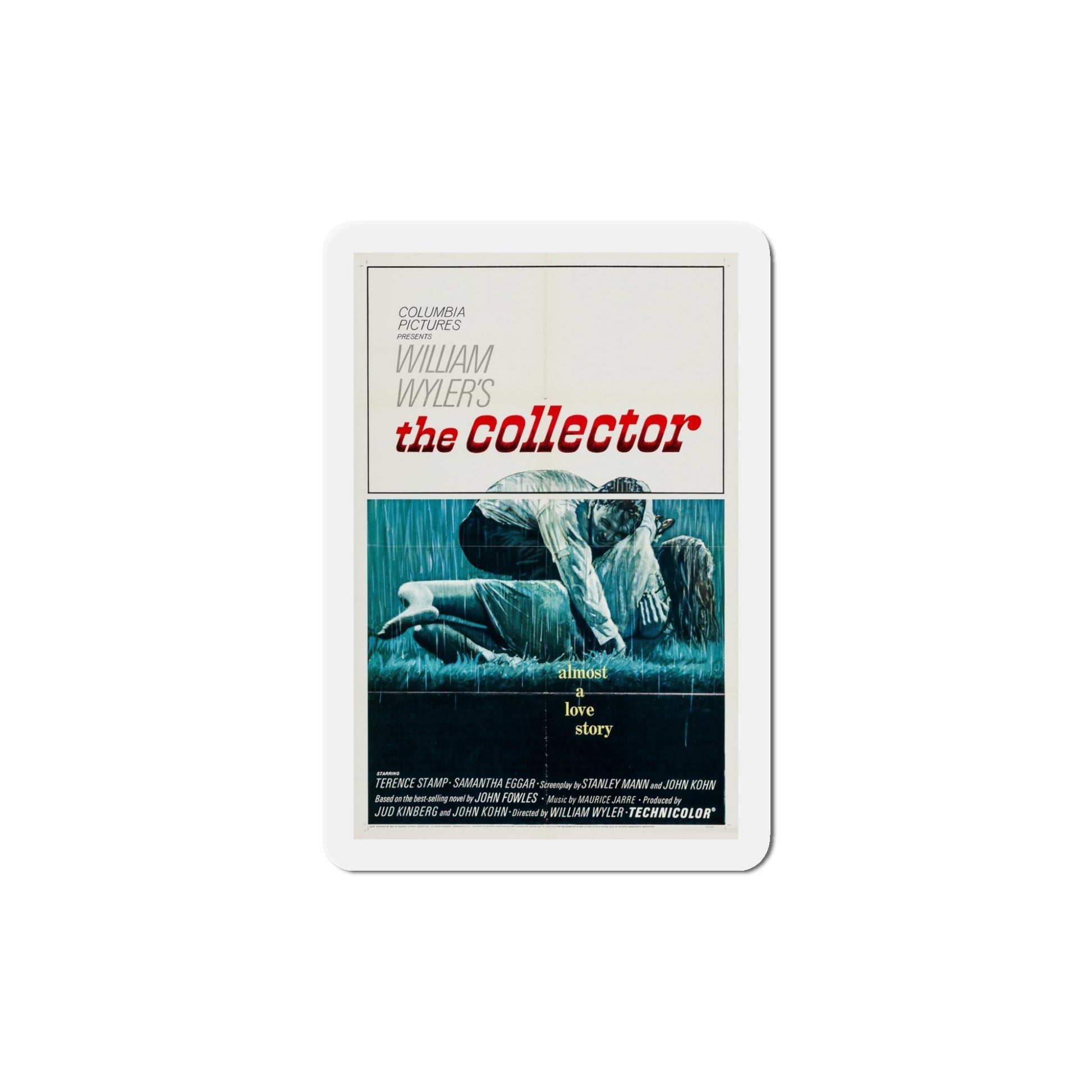 The Collector 1965 Movie Poster Die-Cut Magnet-5 Inch-The Sticker Space