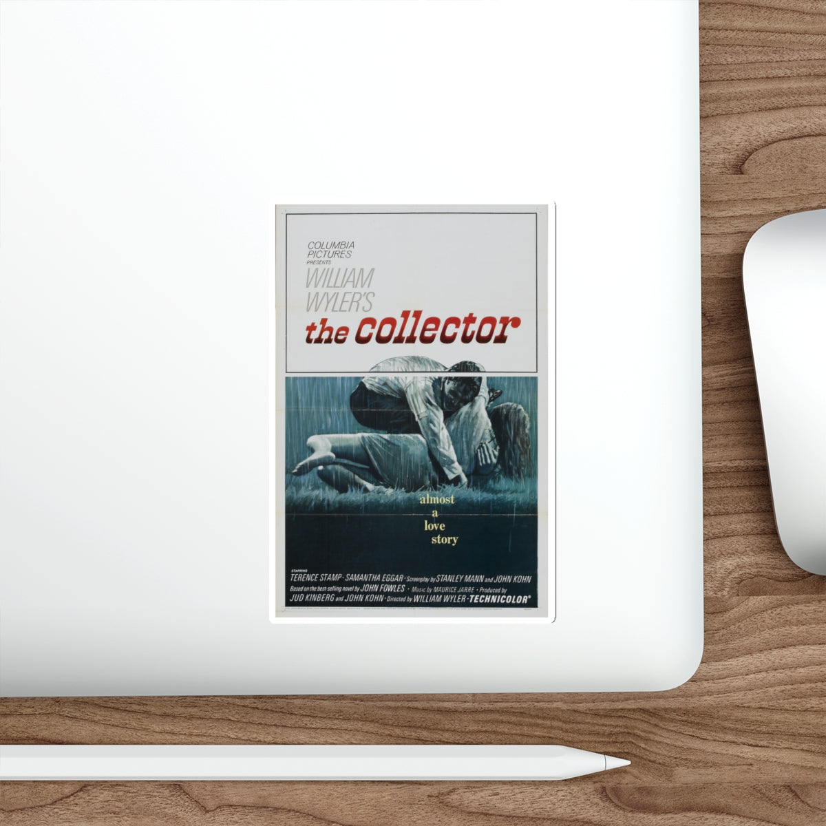 THE COLLECTOR 1965 Movie Poster STICKER Vinyl Die-Cut Decal-The Sticker Space