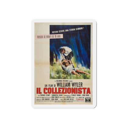 THE COLLECTOR (ITALIAN) 1965 Movie Poster - Refrigerator Magnet-3" x 3"-The Sticker Space