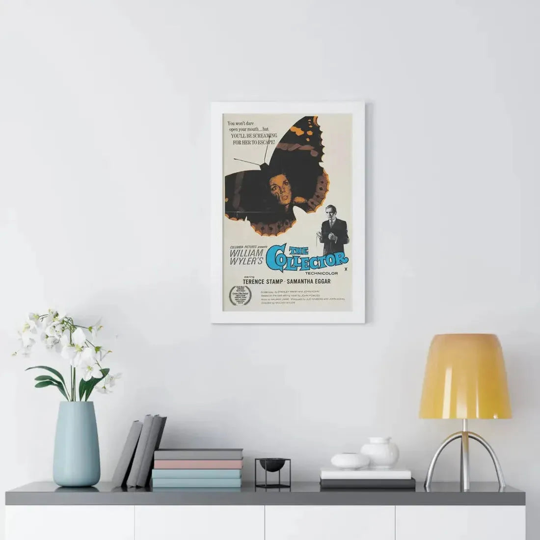 THE COLLECTOR (UK) 1965 - Framed Movie Poster - The Sticker Space