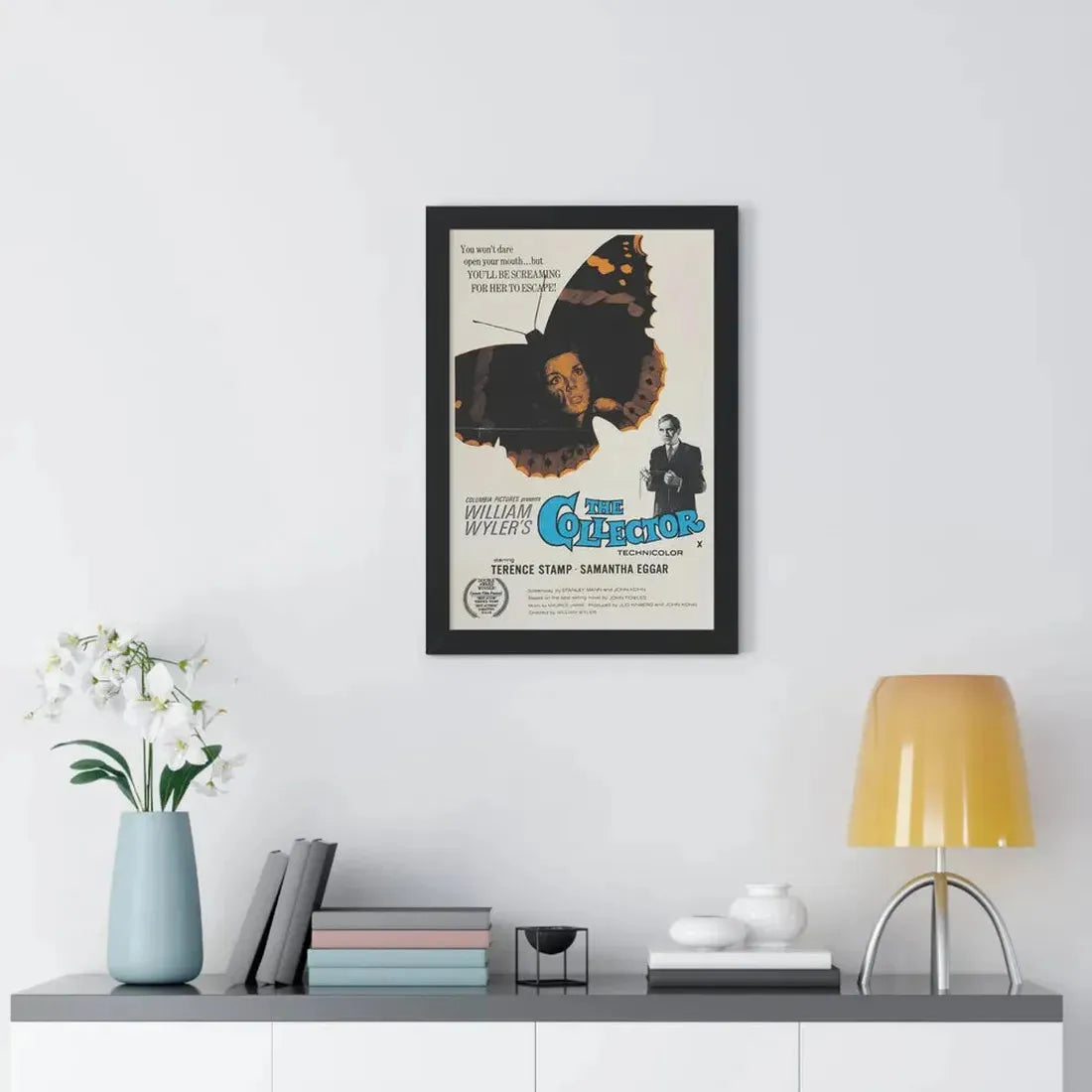 THE COLLECTOR (UK) 1965 - Framed Movie Poster - The Sticker Space