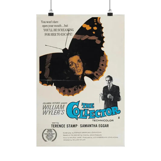 THE COLLECTOR (UK) 1965 - Paper Movie Poster 12″ x 18″ Matte - The Sticker Space