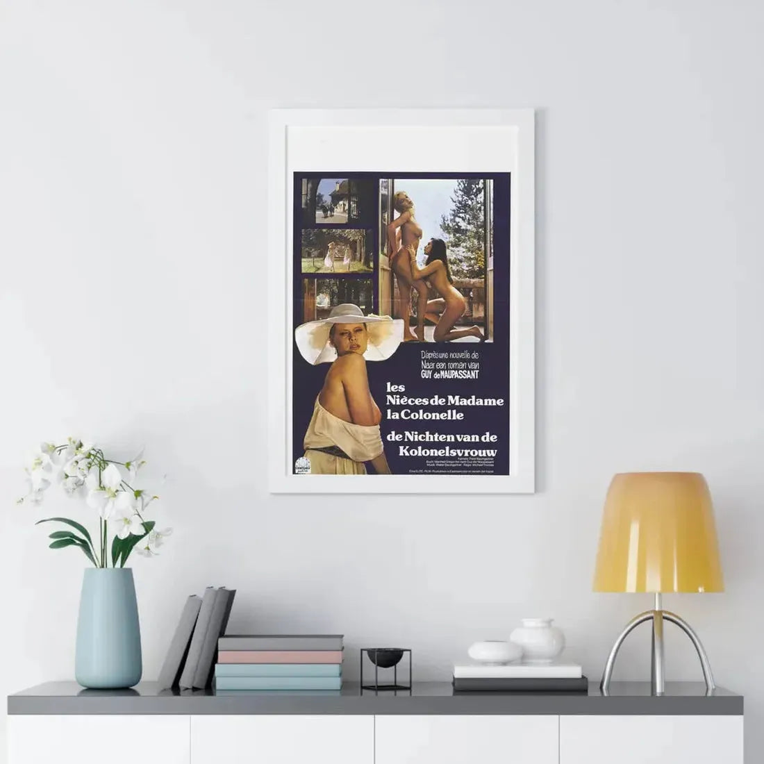 THE COLONELS NIECES 1968 - Framed Movie Poster - The Sticker Space