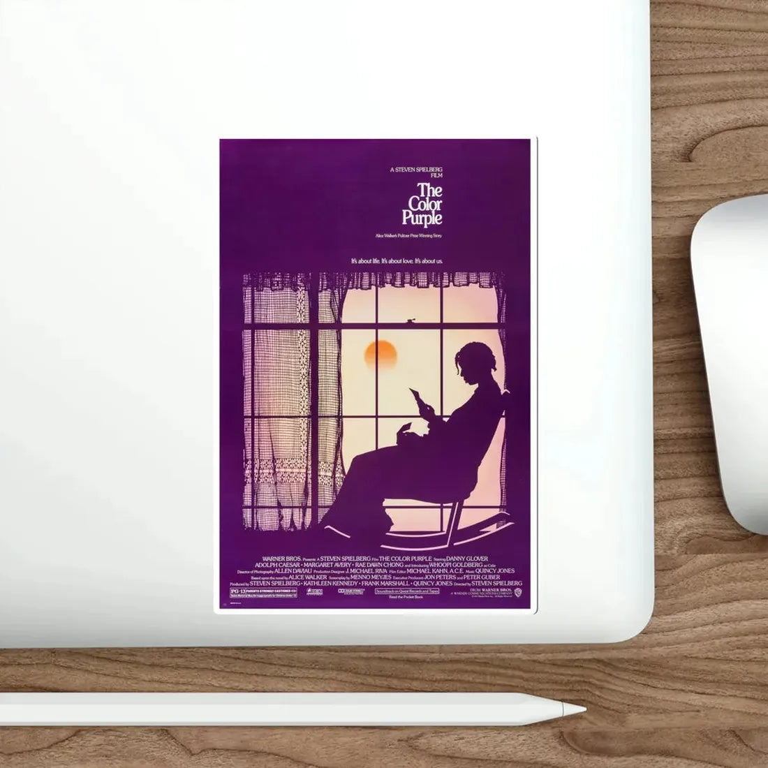 The Color Purple 1985 Movie Poster STICKER Vinyl Die-Cut Decal - The Sticker Space