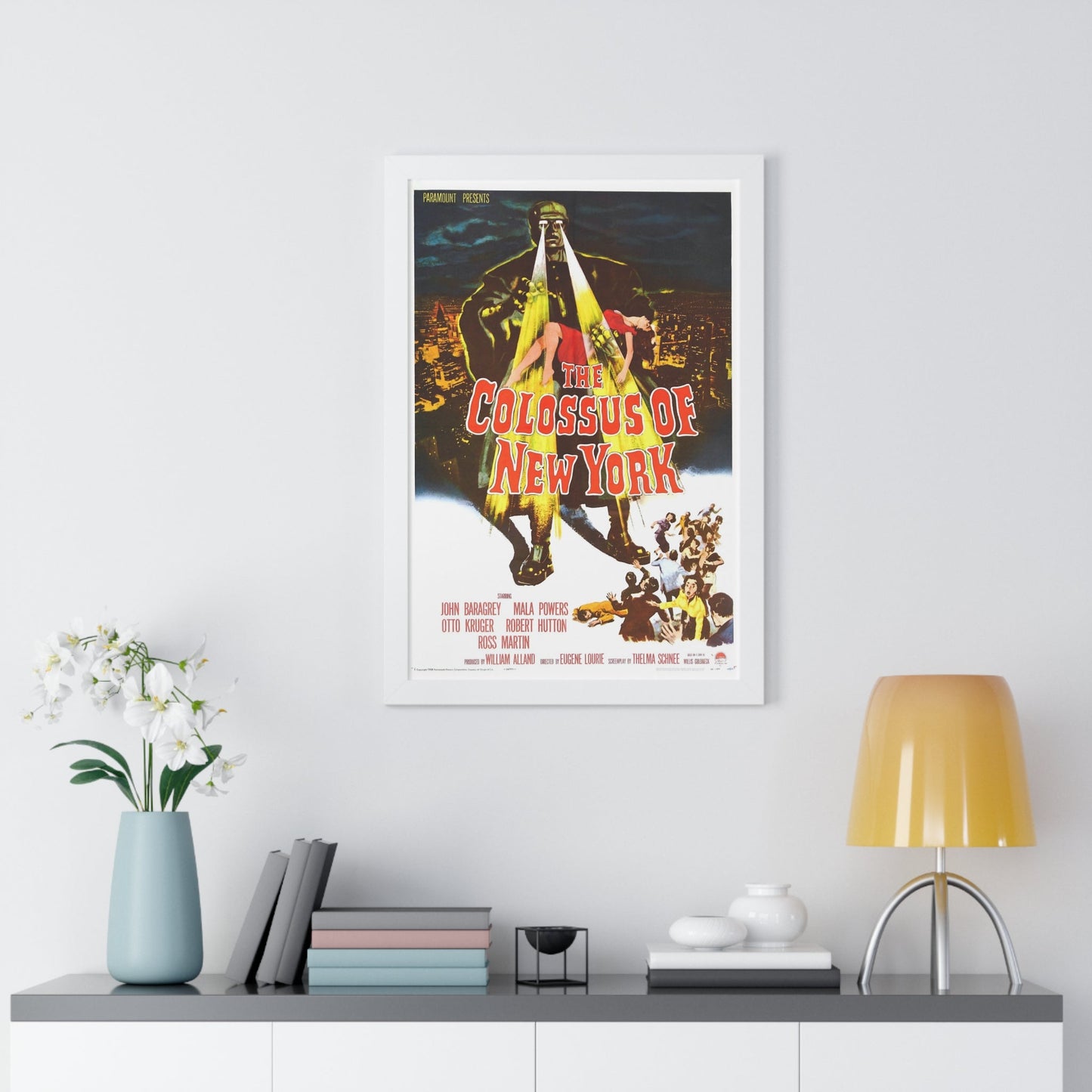 THE COLOSSUS OF NEW YORK 1958 - Framed Movie Poster-The Sticker Space