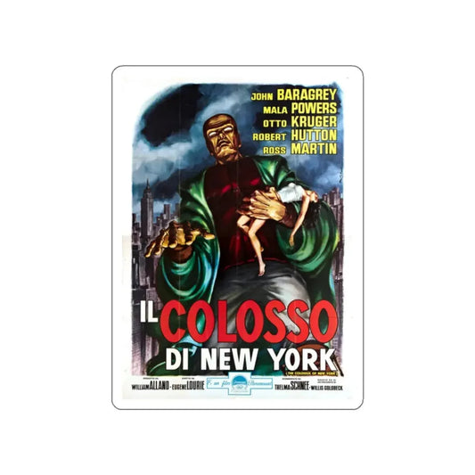 THE COLOSSUS OF NEW YORK (2) 1958 Movie Poster STICKER Vinyl Die-Cut Decal 2 Inch - The Sticker Space