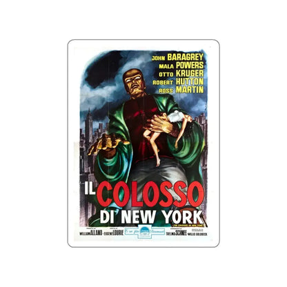 THE COLOSSUS OF NEW YORK (2) 1958 Movie Poster STICKER Vinyl Die-Cut Decal 4 Inch - The Sticker Space