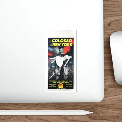 THE COLOSSUS OF NEW YORK (ITALIAN) 1958 Movie Poster STICKER Vinyl Die-Cut Decal-The Sticker Space