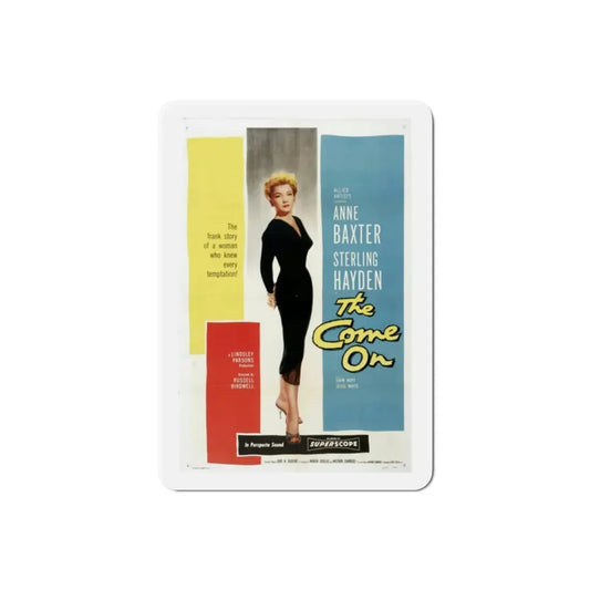 The Come On 1956 Movie Poster Refrigerator Magnet 2 Inch - The Sticker Space